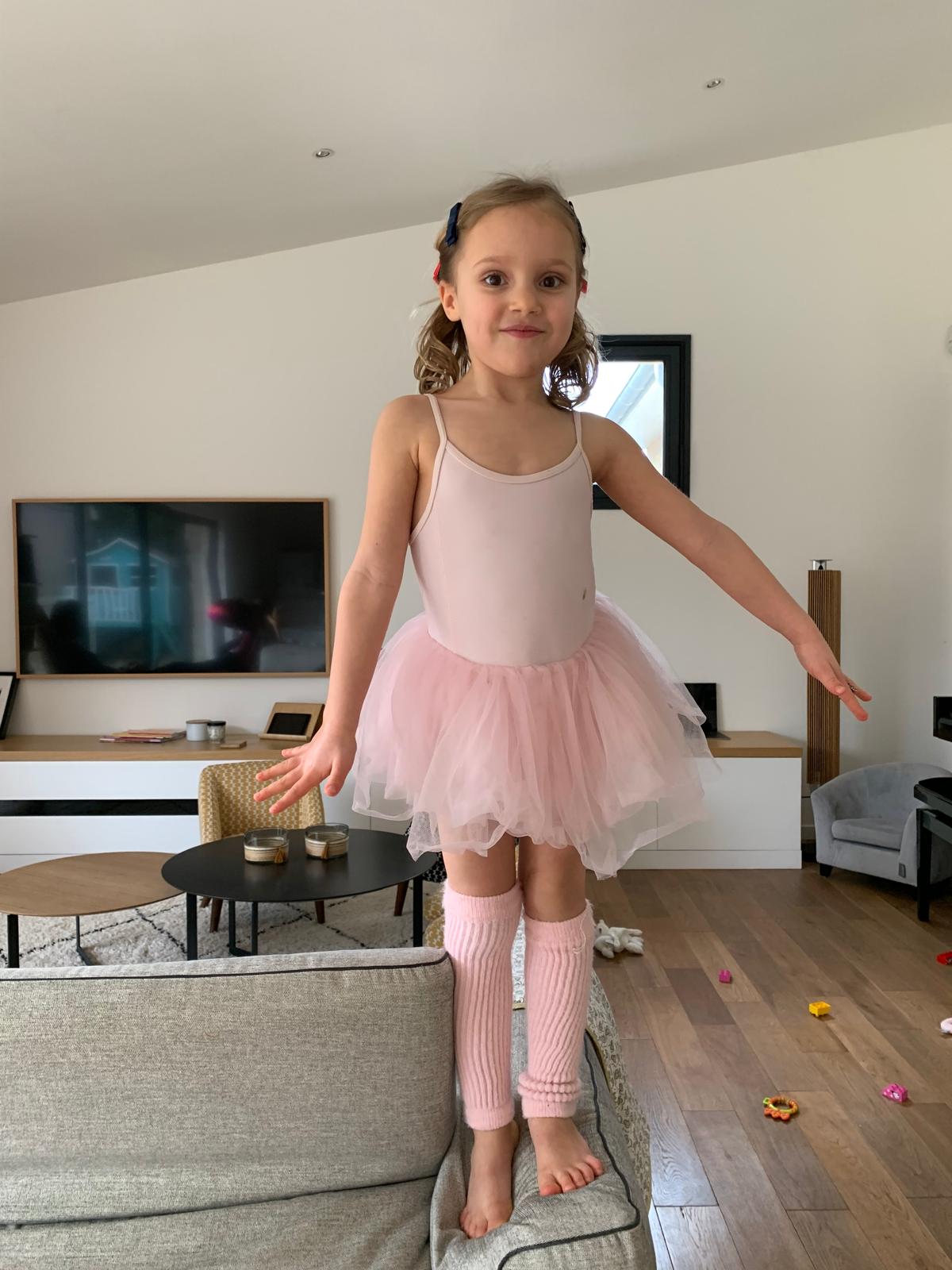 Edel en tutu de danse